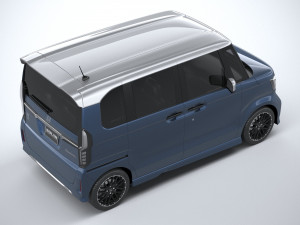Honda N-Box Custom 2022 3D Model