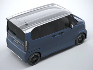 Honda N-Box Custom 2022 3D Model