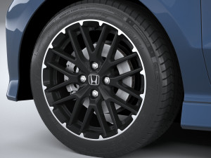 Honda N-Box Custom 2022 3D Model