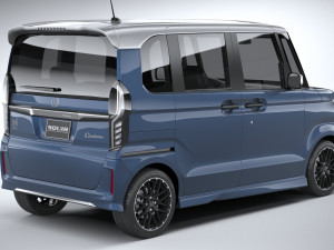 Honda N-Box Custom 2022 3D Model