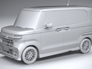 Honda N-Box Custom 2022 3D Model