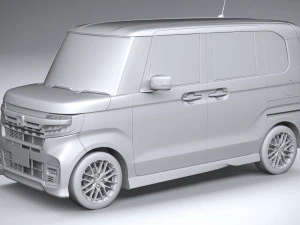 Honda N-Box Custom 2022 3D Model