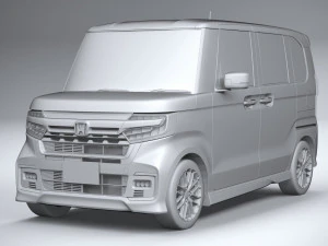Honda N-Box Custom 2022 3D Model