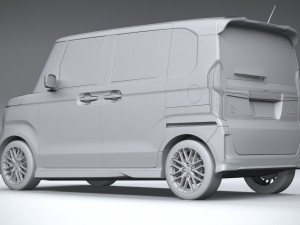Honda N-Box Custom 2022 3D Model