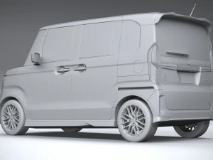 Honda N-Box Custom 2022 3D Model