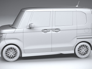Honda N-Box Custom 2022 3D Model
