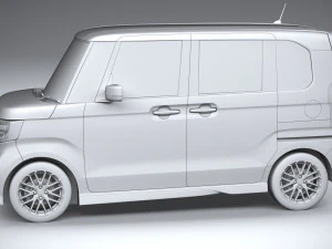 Honda N-Box Custom 2022 3D Model