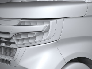 Honda N-Box Custom 2022 3D Model