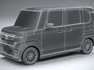 Honda N-Box Custom 2022 3D Model