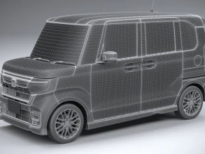 Honda N-Box Custom 2022 3D Model