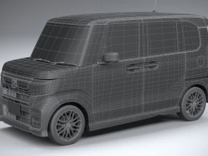 Honda N-Box Custom 2022 3D Model