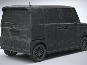 Honda N-Box Custom 2022 3D Model