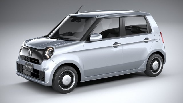 Honda N-One 2022 3D Model .c4d .max .obj .3ds .fbx .stl .blend 