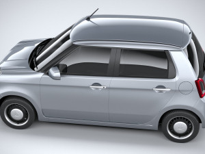 Honda N-One 2022 3D Model