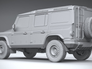 Ineos Grenadier 2022 3D Model