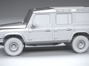 Ineos Grenadier 2022 3D Model
