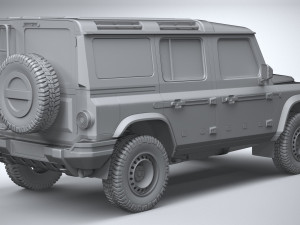 Ineos Grenadier 2022 3D Model