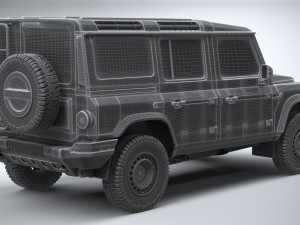 Ineos Grenadier 2022 3D Model