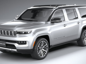 Jeep Grand Wagoneer L 2023 Modelo 3D