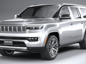 Jeep Grand Wagoneer L 2023 Modelo 3D