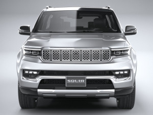 Jeep Grand Wagoneer L 2023 Modelo 3D