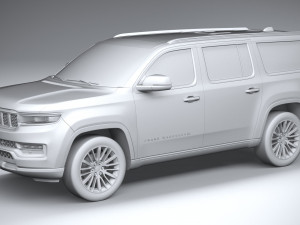 Jeep Grand Wagoneer L 2023 Modelo 3D