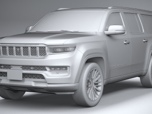 Jeep Grand Wagoneer L 2023 Modelo 3D