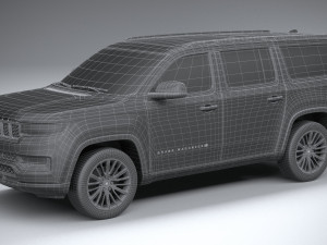 Jeep Grand Wagoneer L 2023 Modelo 3D