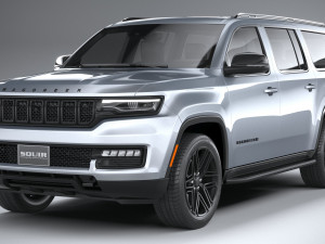 Jeep Wagoneer L 2023 Model 3D