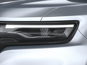 Jeep Wagoneer L 2023 Model 3D