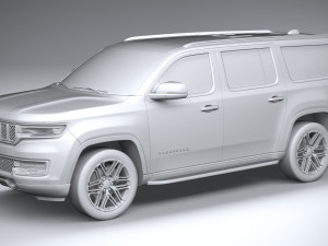 Jeep Wagoneer L 2023 Model 3D