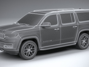 Jeep Wagoneer L 2023 Model 3D