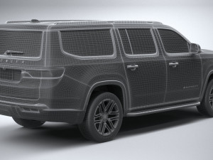 Jeep Wagoneer L 2023 Model 3D