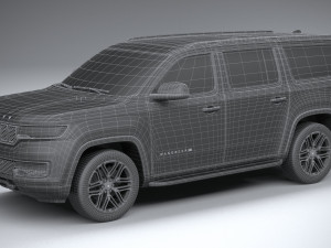 Jeep Wagoneer L 2023 Model 3D