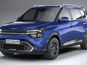 Kia Carens 2022 Modèle 3D