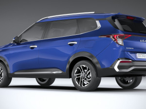 Kia Carens 2022 Modèle 3D