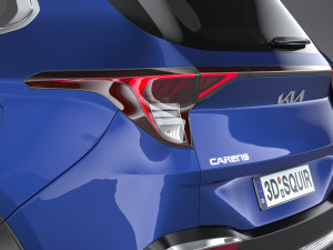 Kia Carens 2022 Modèle 3D