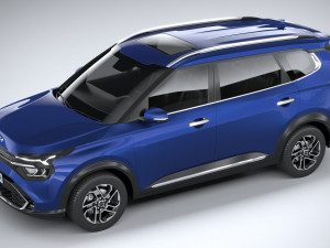 Kia Carens 2022 Modèle 3D