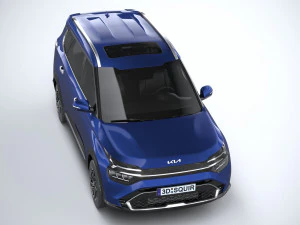 Kia Carens 2022 3D Model