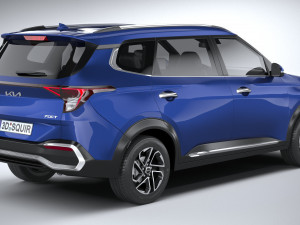 Kia Carens 2022 Modèle 3D
