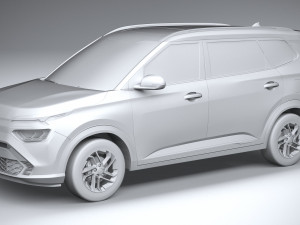Kia Carens 2022 Modèle 3D