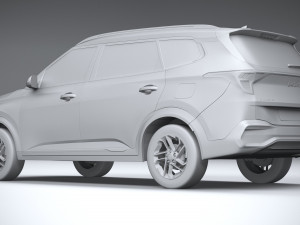 Kia Carens 2022 Modèle 3D