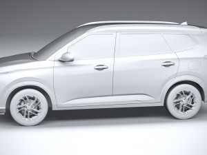 Kia Carens 2022 Modèle 3D