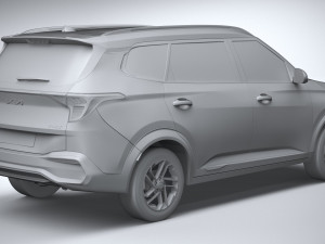 Kia Carens 2022 Modèle 3D