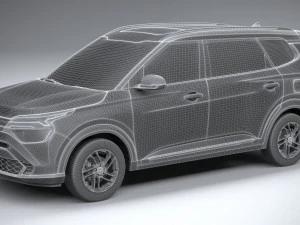 Kia Carens 2022 3D Model