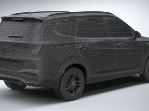 Kia Carens 2022 Modèle 3D
