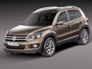 Volkswagen Tiguan 2012 3D मॉडल