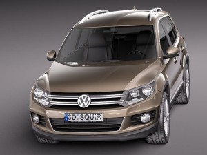 Volkswagen Tiguan 2012 3Dモデル