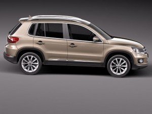 Volkswagen Tiguan 2012 3Dモデル
