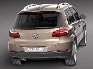 Volkswagen Tiguan 2012 3Dモデル